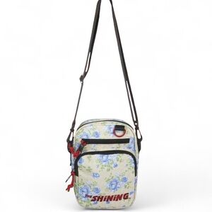 NWT RARE DUMBGOOD The Shining Twins Floral Wallpaper Mini Messenger Bag — OS